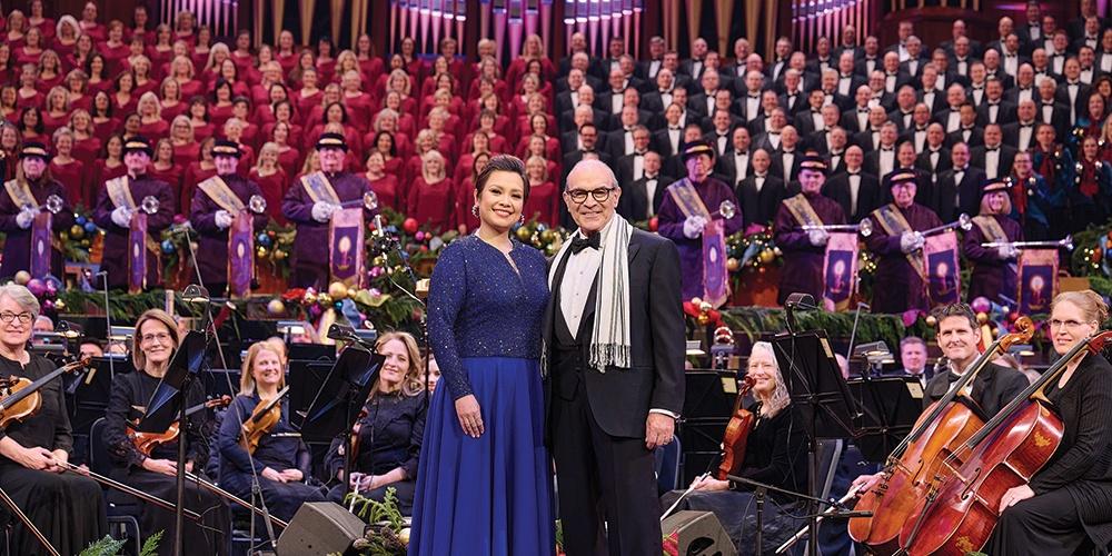 Lea Salonga and Sir David Suchet join forces with The Tabernacle Choir and Orchestra.