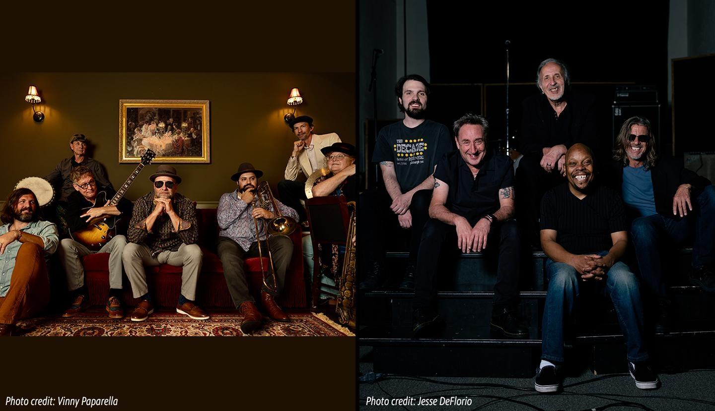 Wishgarden (Credit Vinny Paparella) / Joe Grushecky & the Houserockers (credit Jesse DeFlorio)