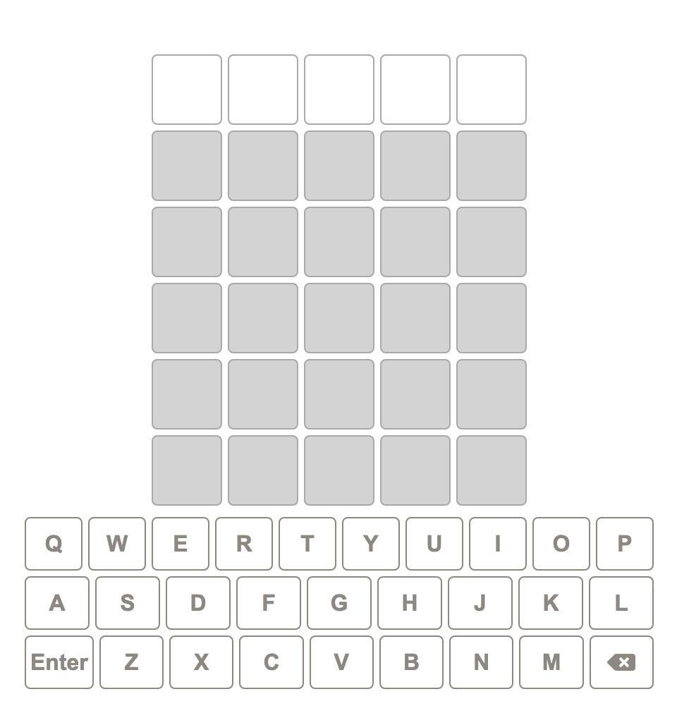 Play Wordle as often as you want. You are looking for the correct five-letter word within six attempts.