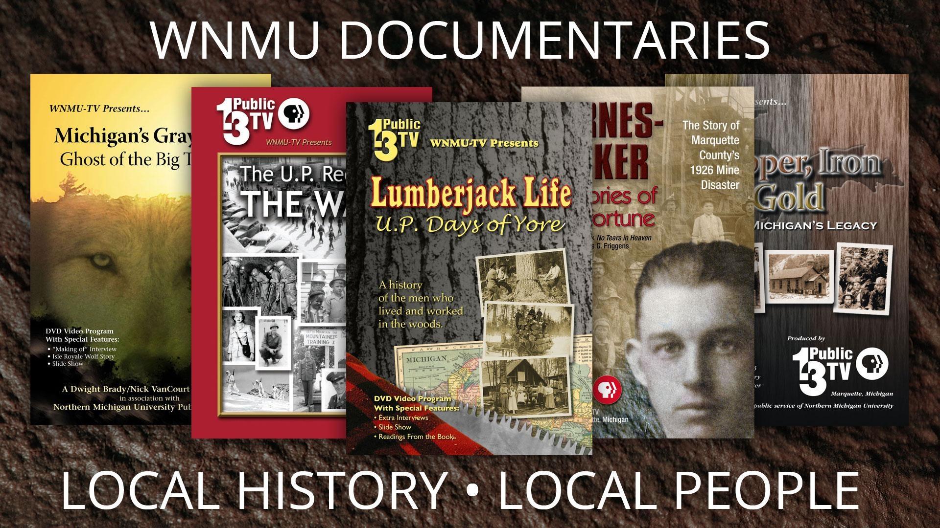 WNMU Documentaries DVD Covers