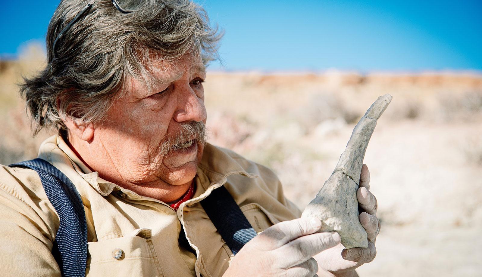 Travel back in time to the dangerous journey of the Pachyrhinosaurus, where their survival is at stake.