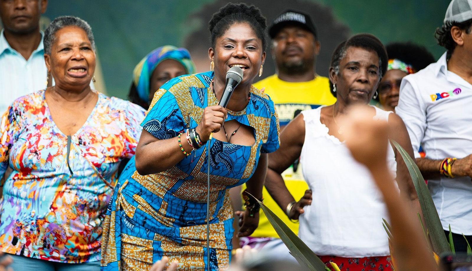 A Colombian Black rural activist's historic bid for presidency stirs a national awakening.