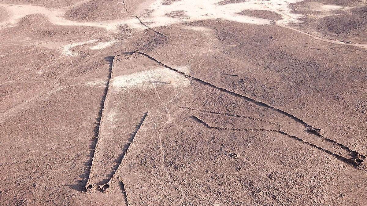 Archaeologists investigate strange Stone Age megastructures in the Arabian desert.