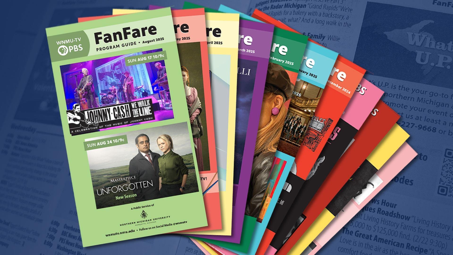 FanFare Monthly Program Guide