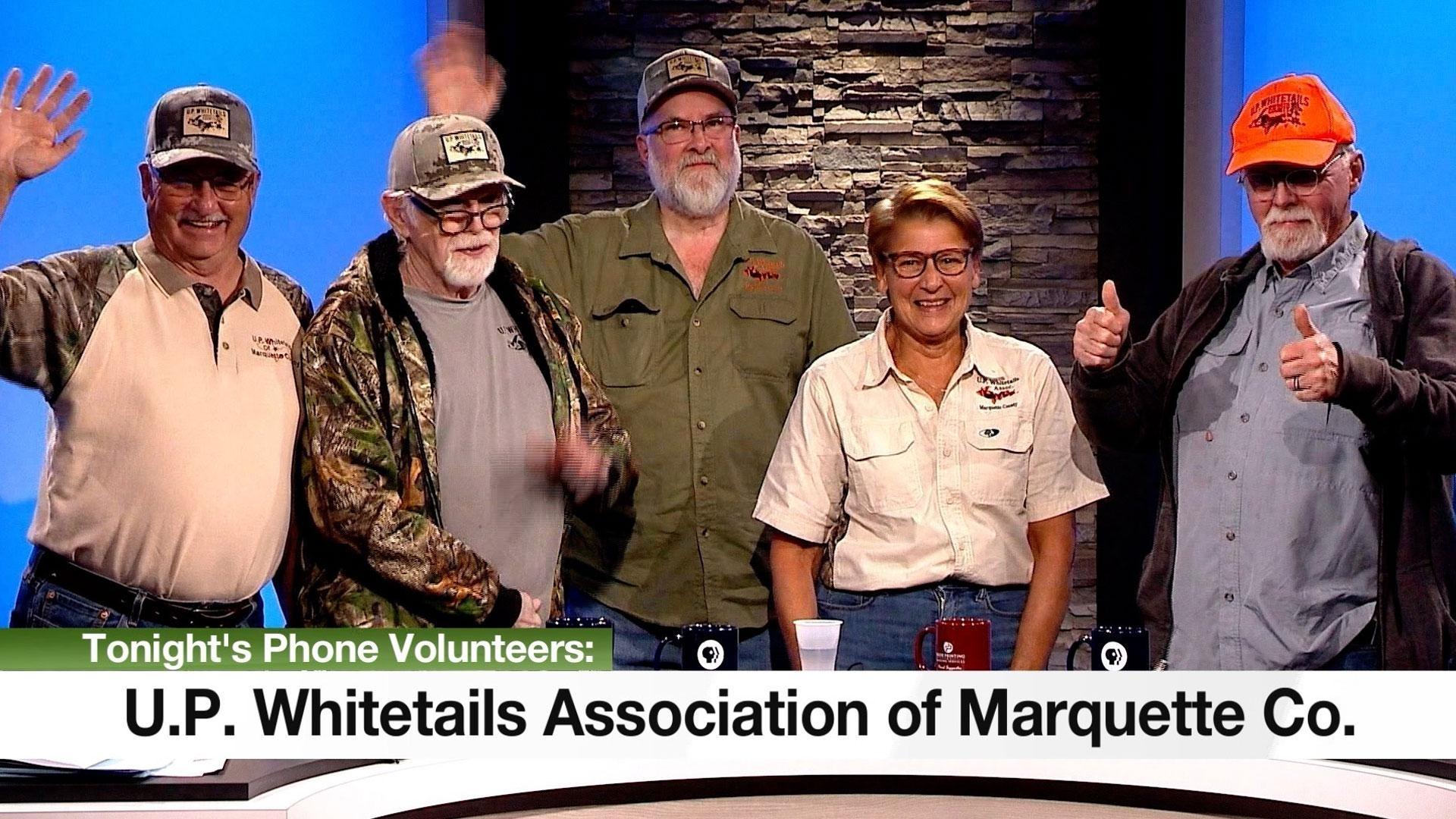 Community volunteers supporting WNMU-TV programming in Northern Michigan