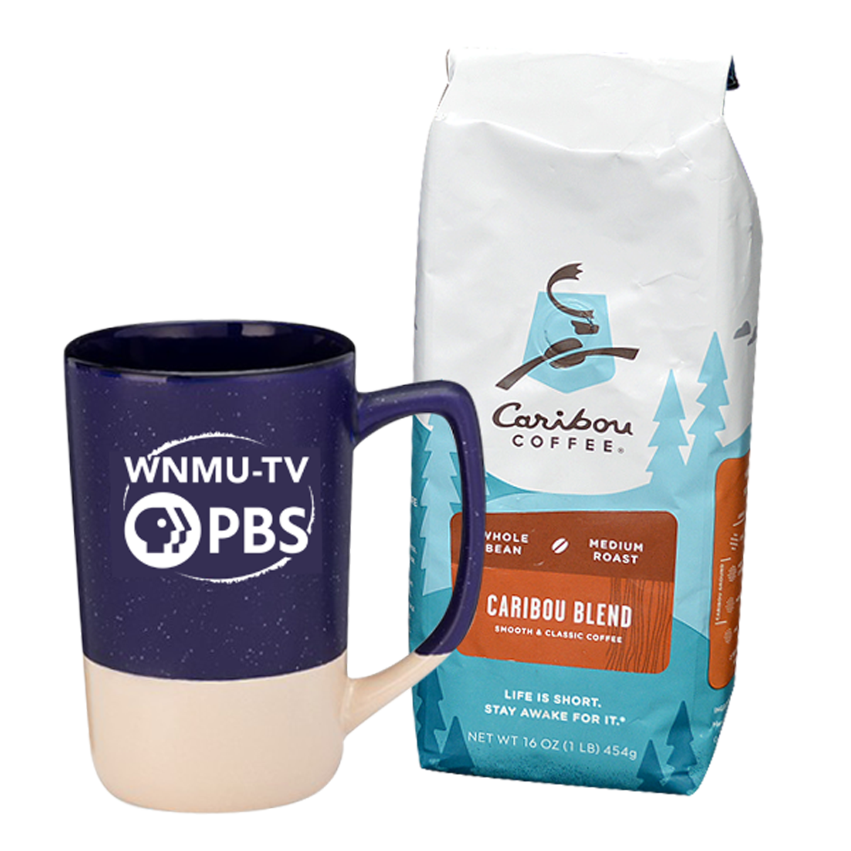 WNMU-TV Mug and Caribou Coffee