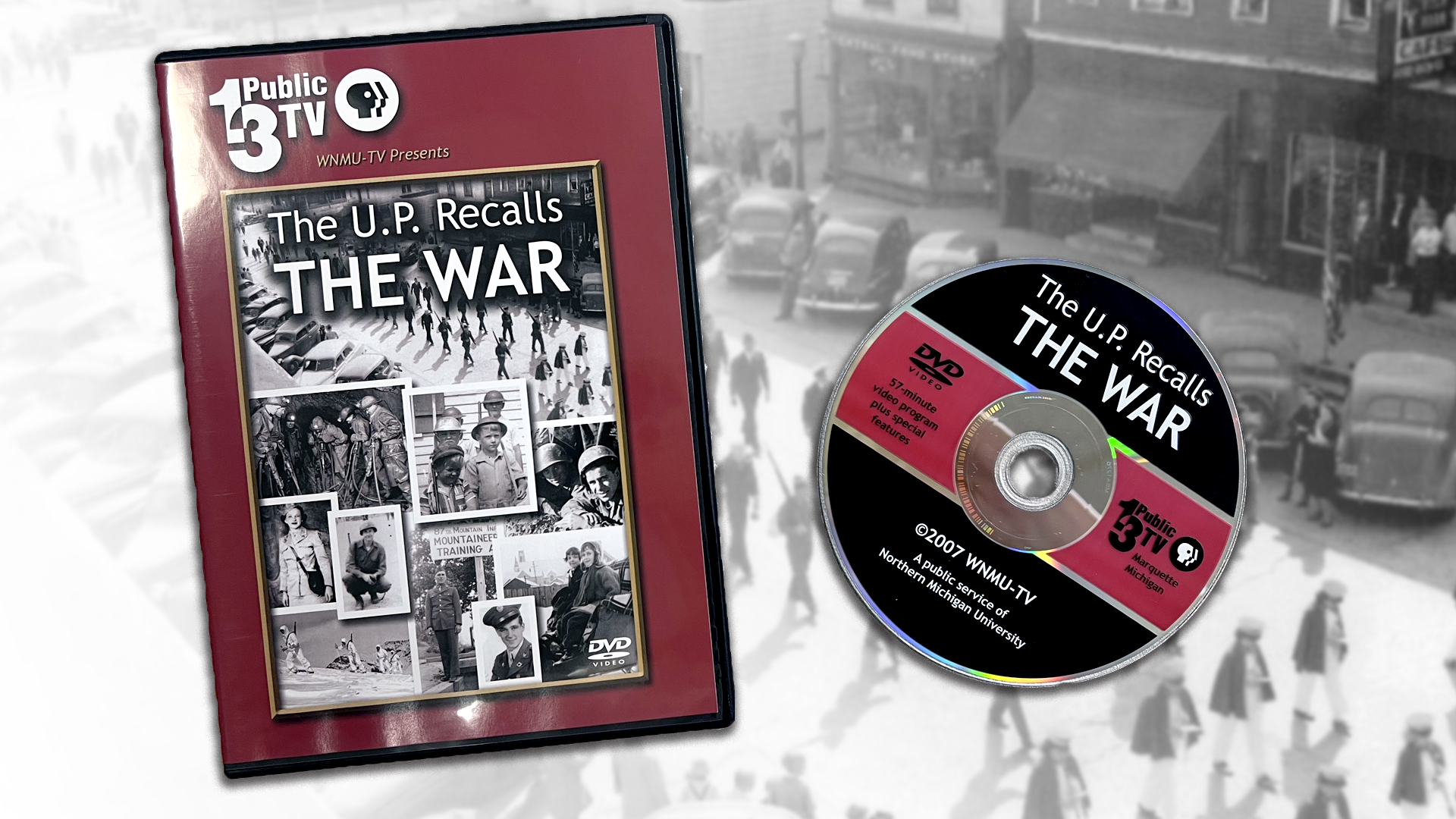 UP Recalls the War DVD case and disc