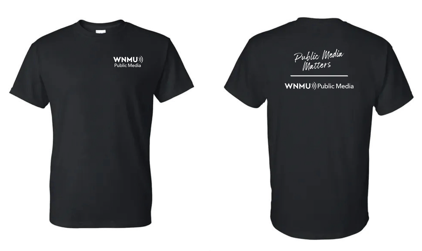 WNMU Public Media Matters Tee Shirt
