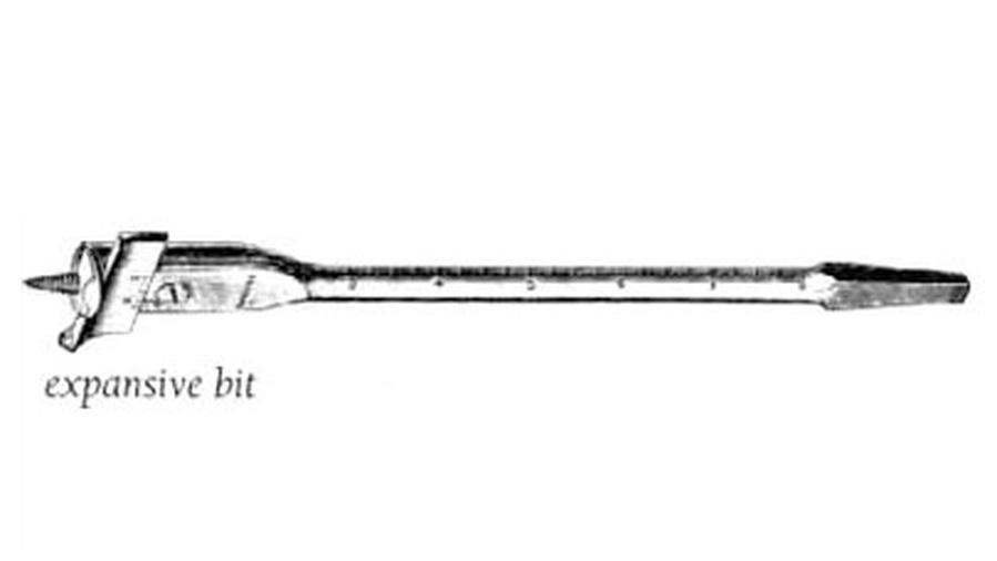 Bit, Expansive Wood working Tool