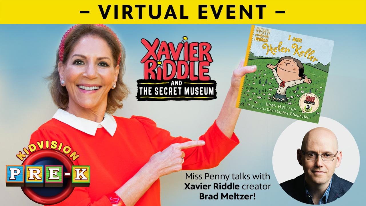Xavier Riddle and the Secret Museum Virtual Event