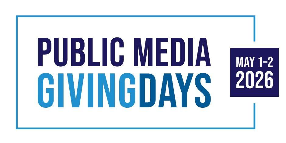 Public Media Giving days May 1-2 2026