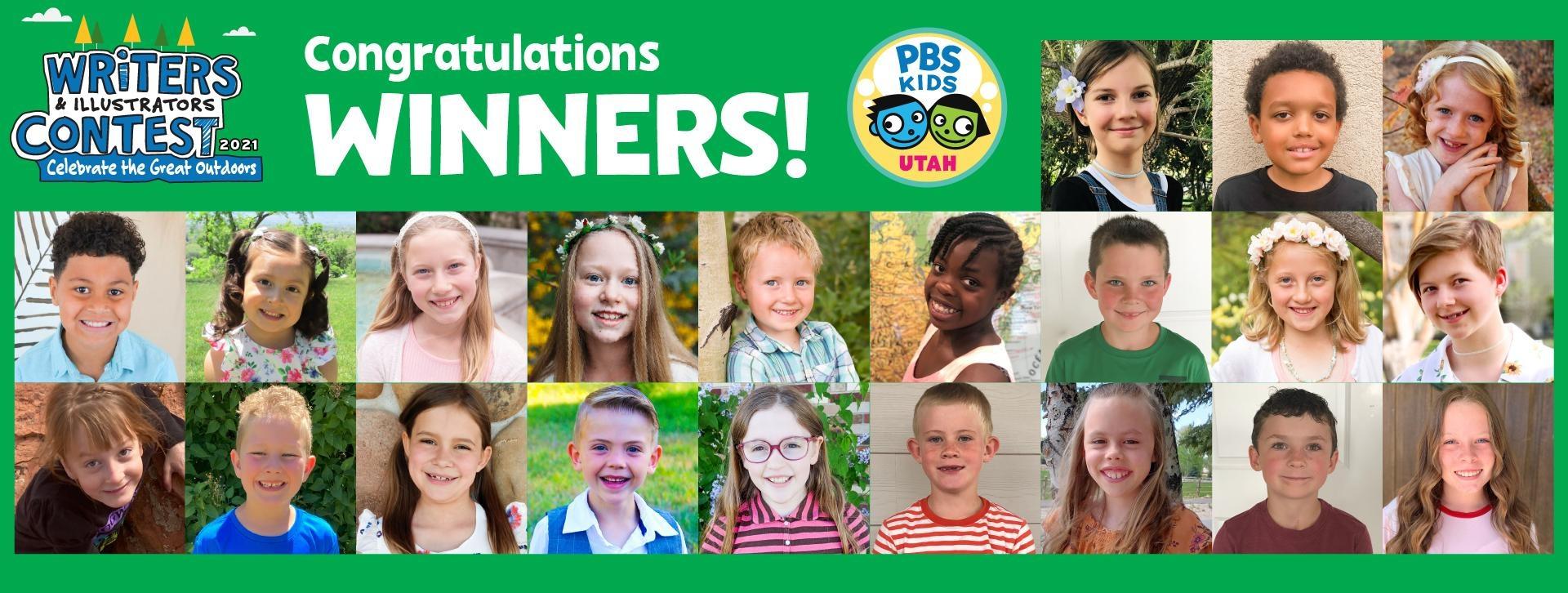 Congratulations Winners! 2021 Writers and Illustrators Contest - Celebrate the Outdoors