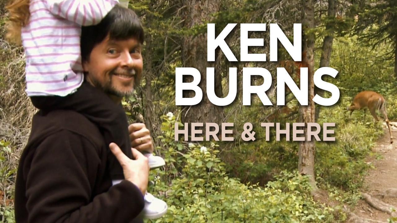 Dante Bellini and Ken Burns on the Brooklyn Bridge