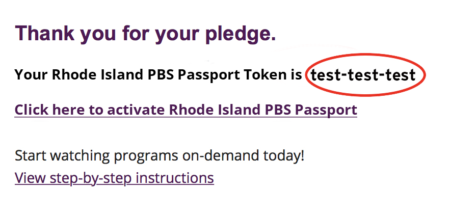 How do I activate PBS Passport? : PBS Help