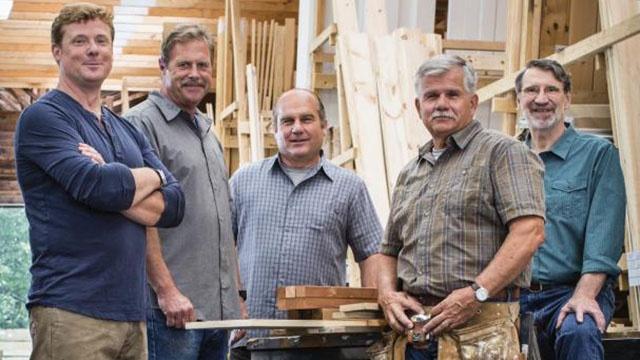 This Old House, with pros Norm Abram, Tom Silva, Richard Trethewey, Roger Cook, and host Kevin O'Connor