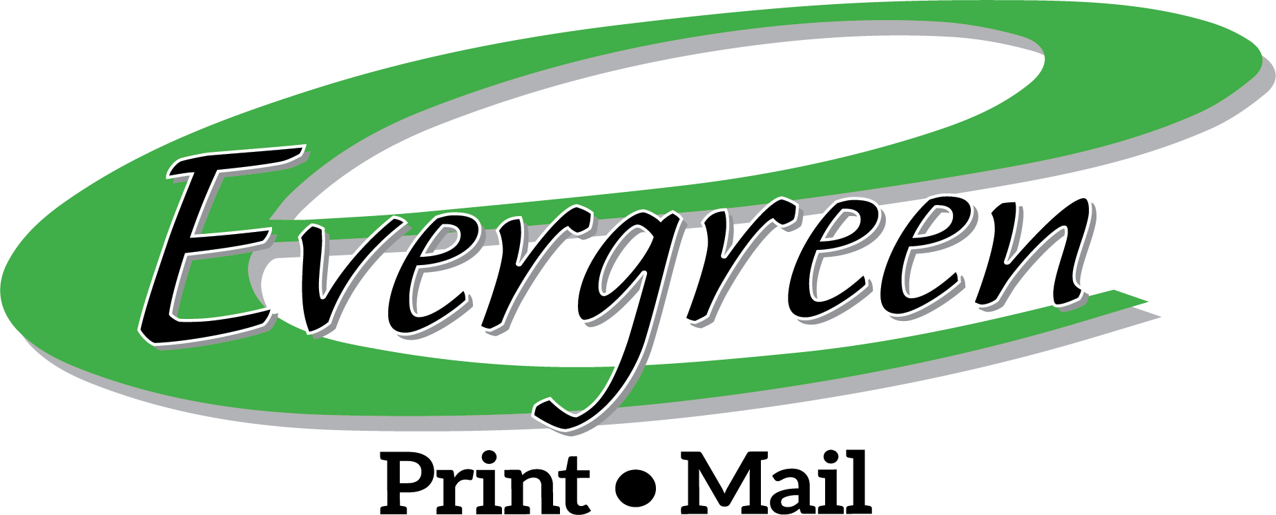 Evergreen Print Mail logo