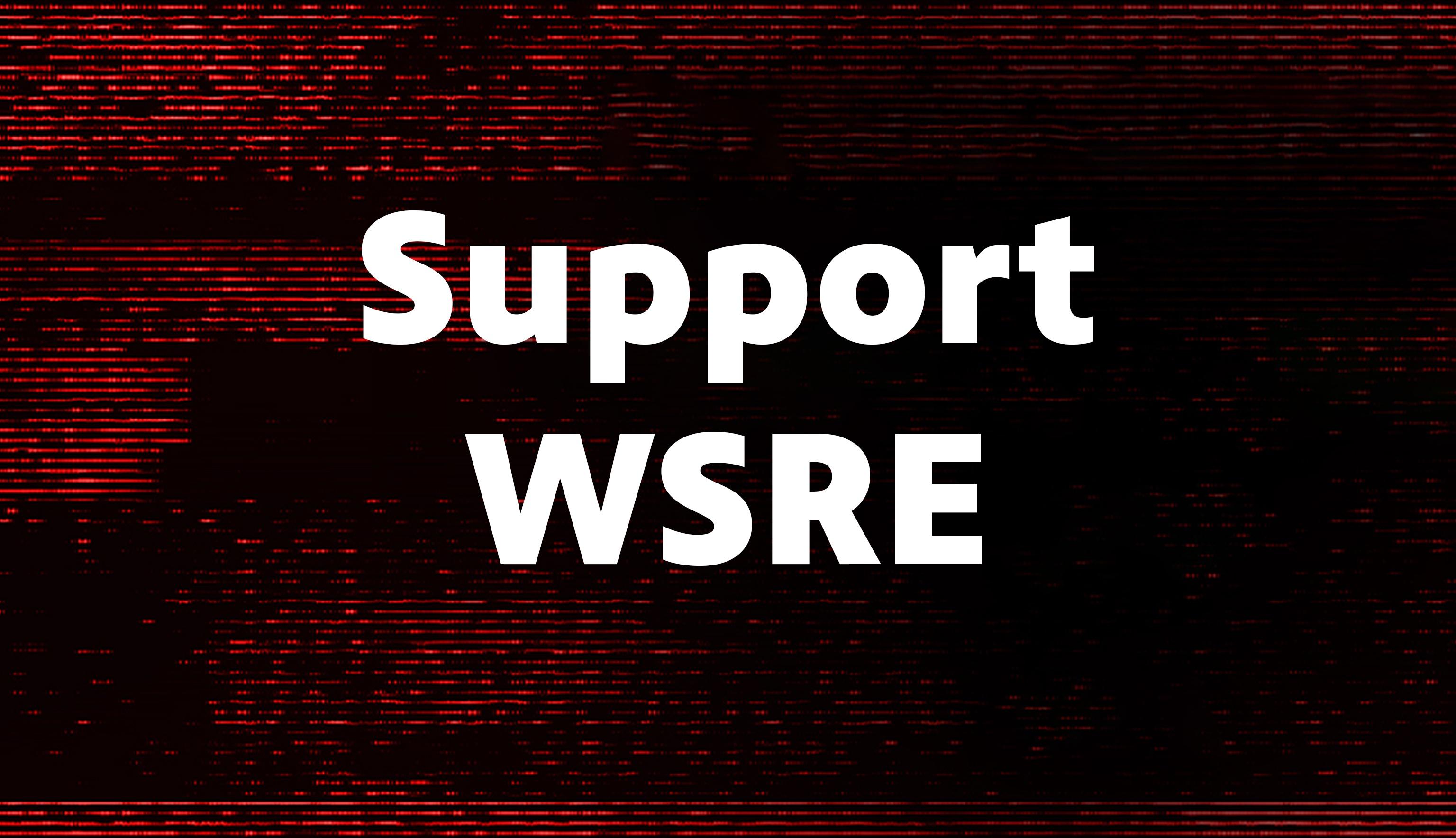 Support WSRE