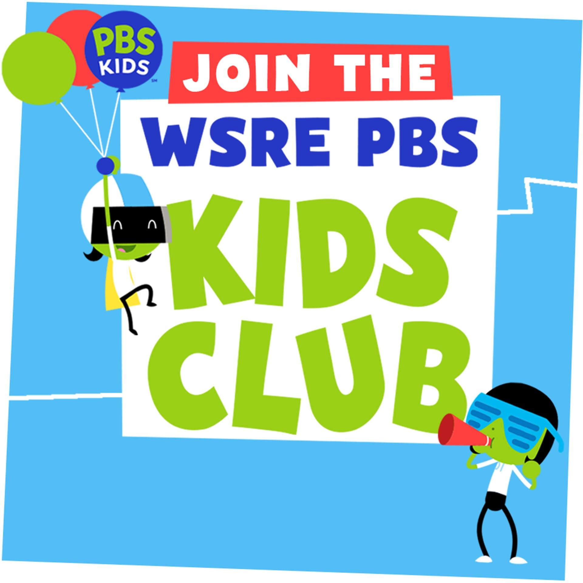 Join The WSRE PBS Kids Club