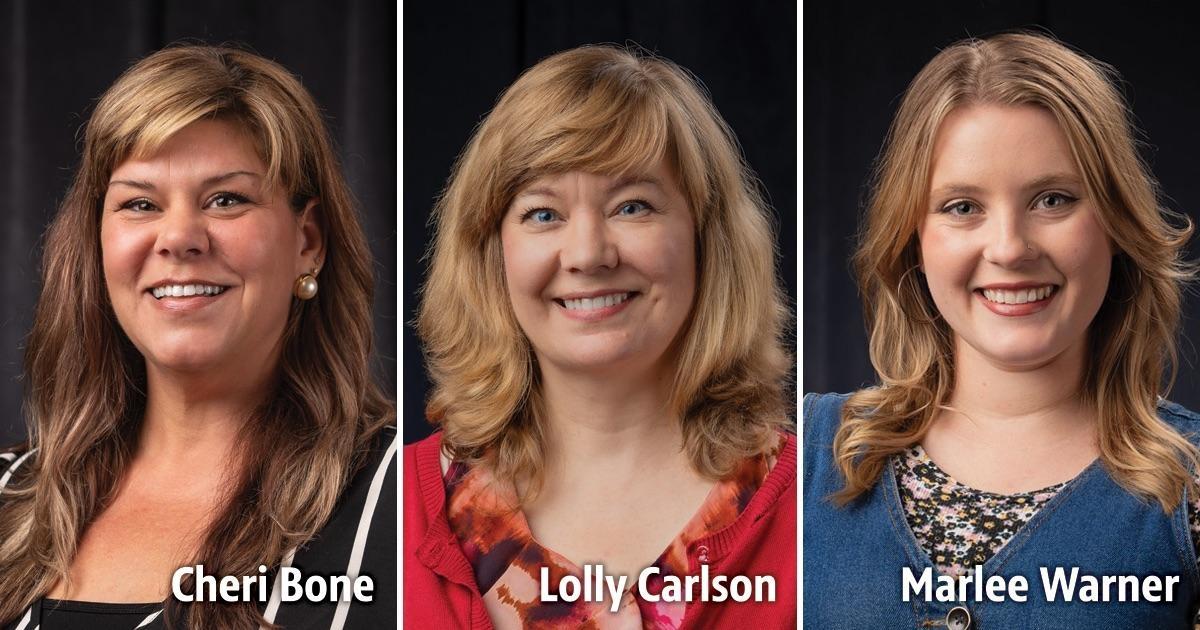 Cheri Bone and Lolly Carlson and Marlee Warner