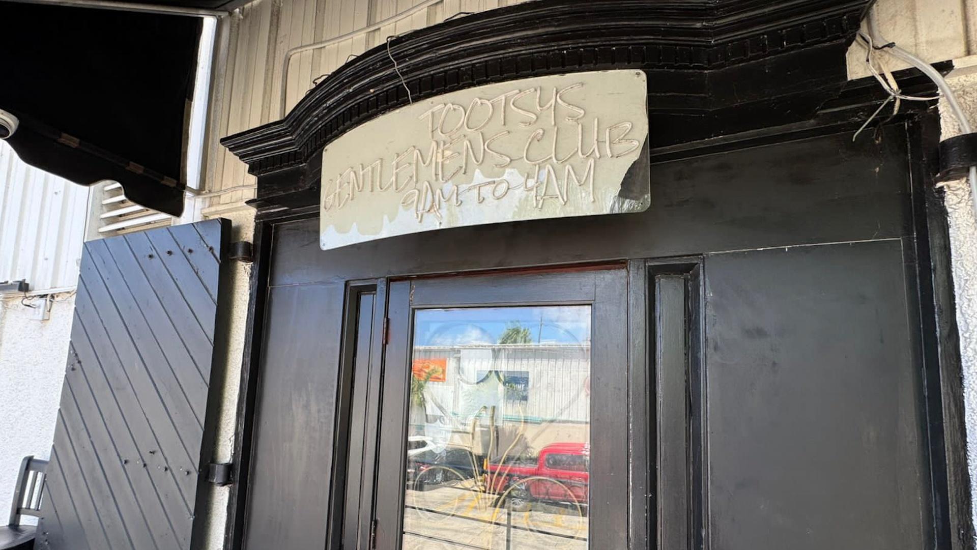 Tootsys Gentlemen’s Club on St.