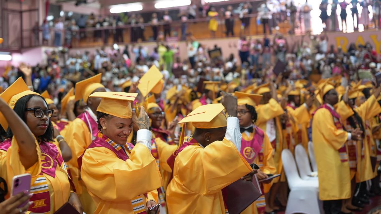 Graduates from Ivanna Eudora Kean High School’s Class of 2026