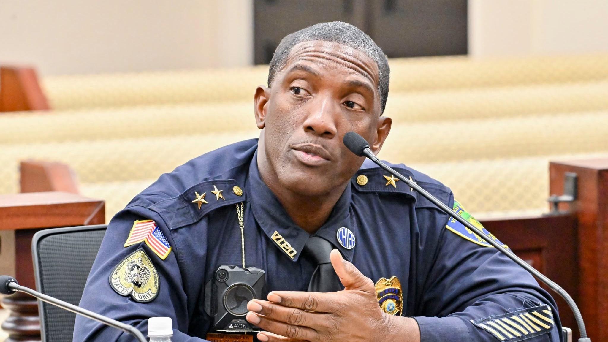 Police Chief Uston Cornelius
