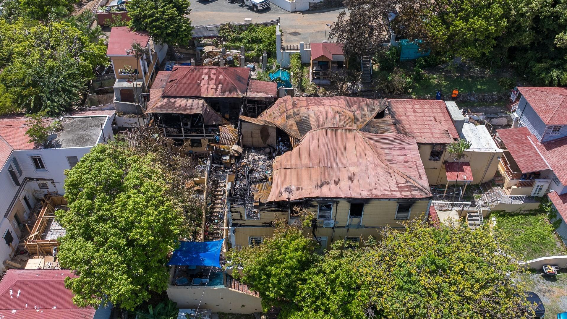 Early morning blaze at Blackbeard’s Castle Apartments on St. Thomas