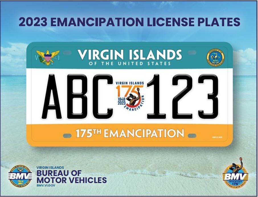VI 175th Emancipation Commemorative Plates