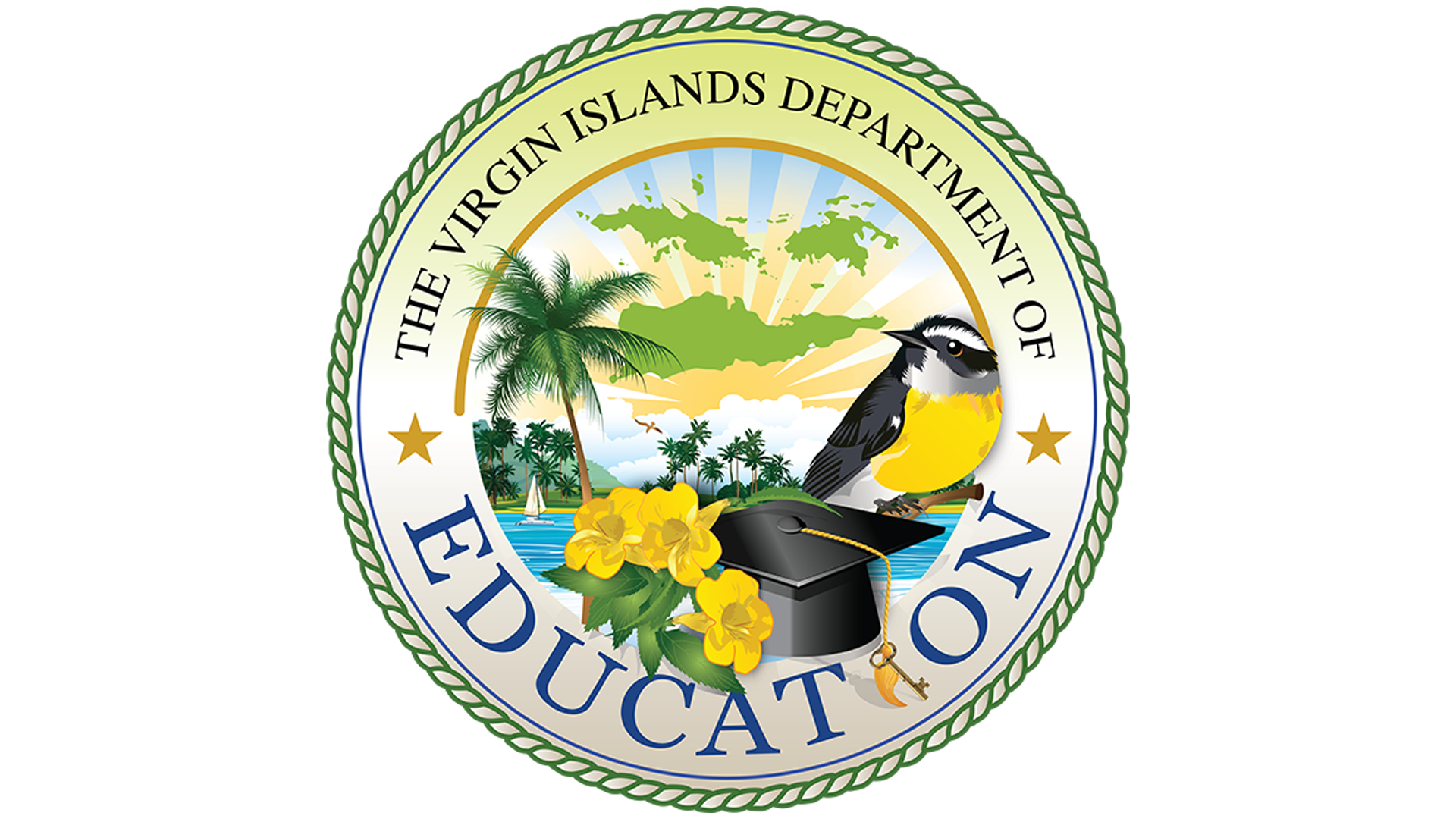 Virgin Islands Department of Educatdion Logo