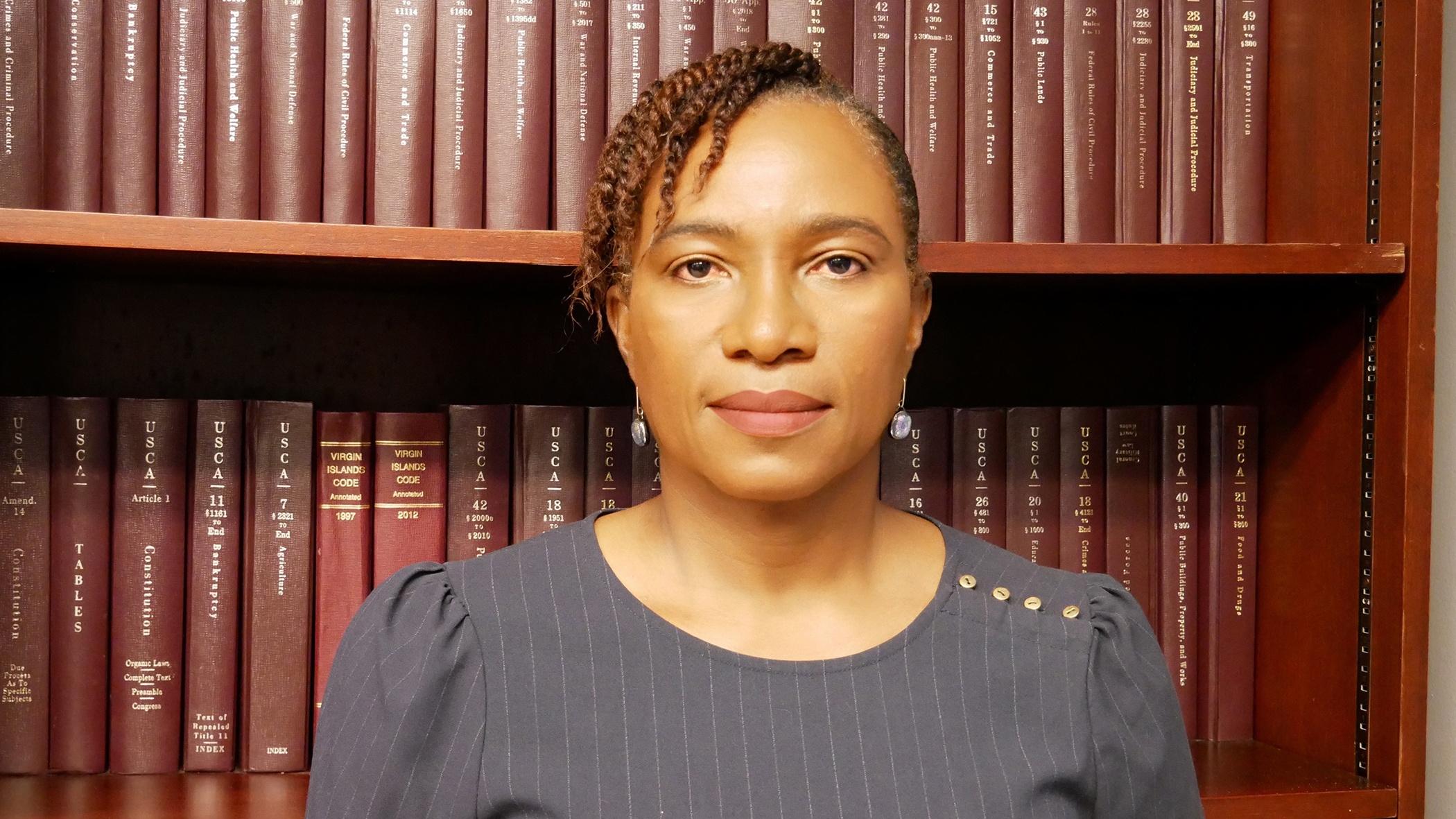 Acting Attorney General Carol Thomas-Jacobs