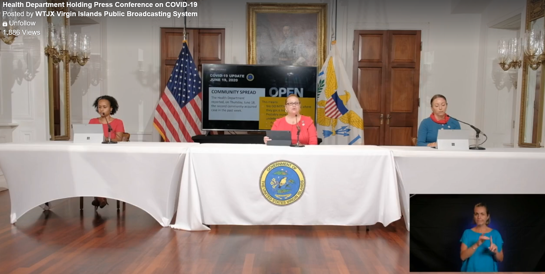 Department of Health Press conference