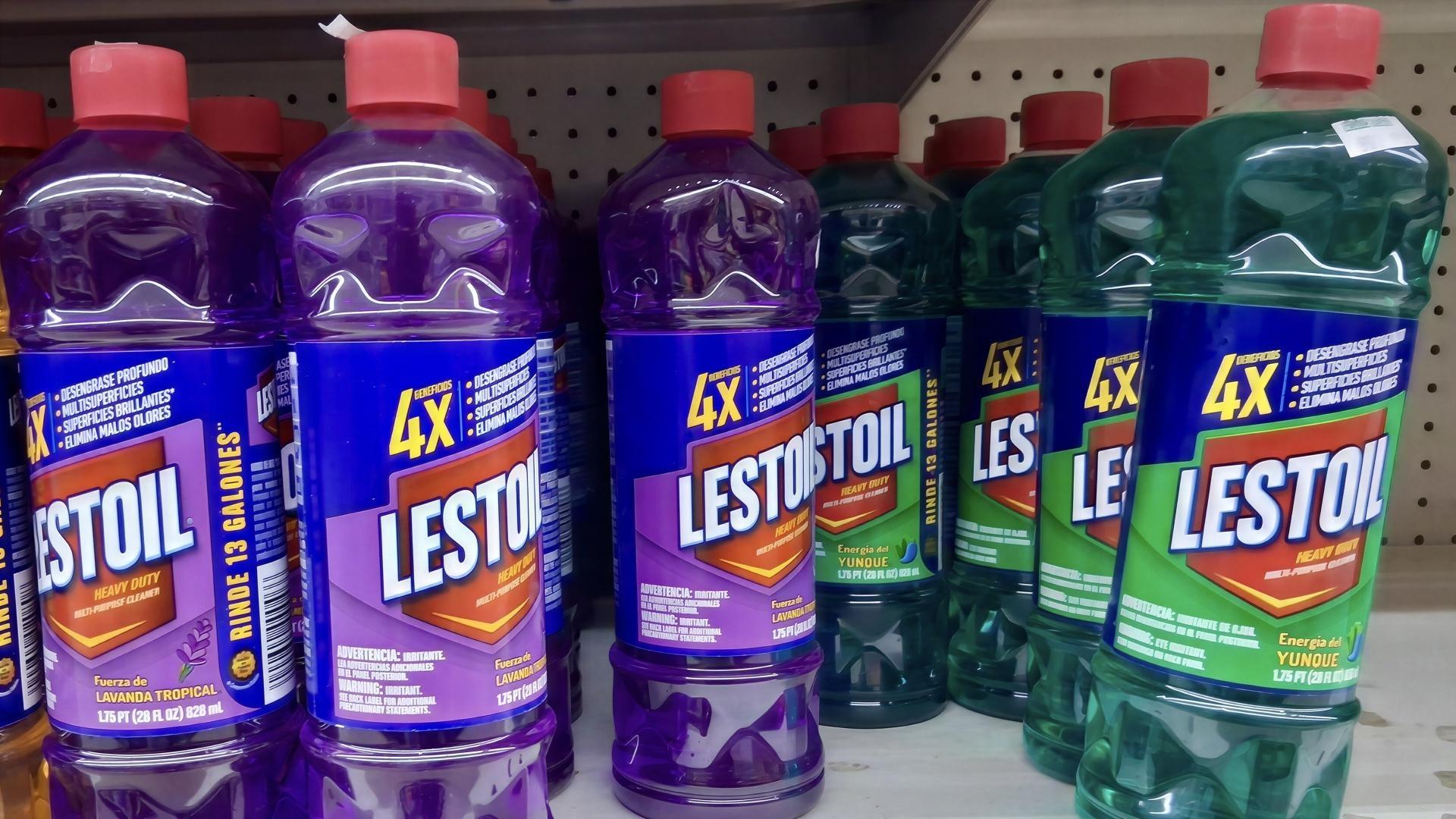 Mistolin and Lestoil cleaners