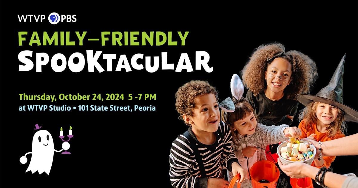 Family-Friendly Spooktacular -  THURSDAY, OCTOBER 24, 5 -7 PM.