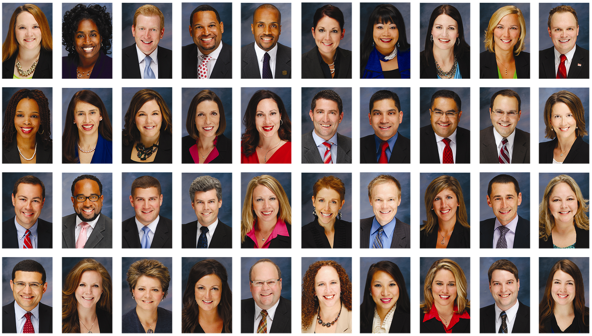 The 2012 40 Leaders Under Forty class photo