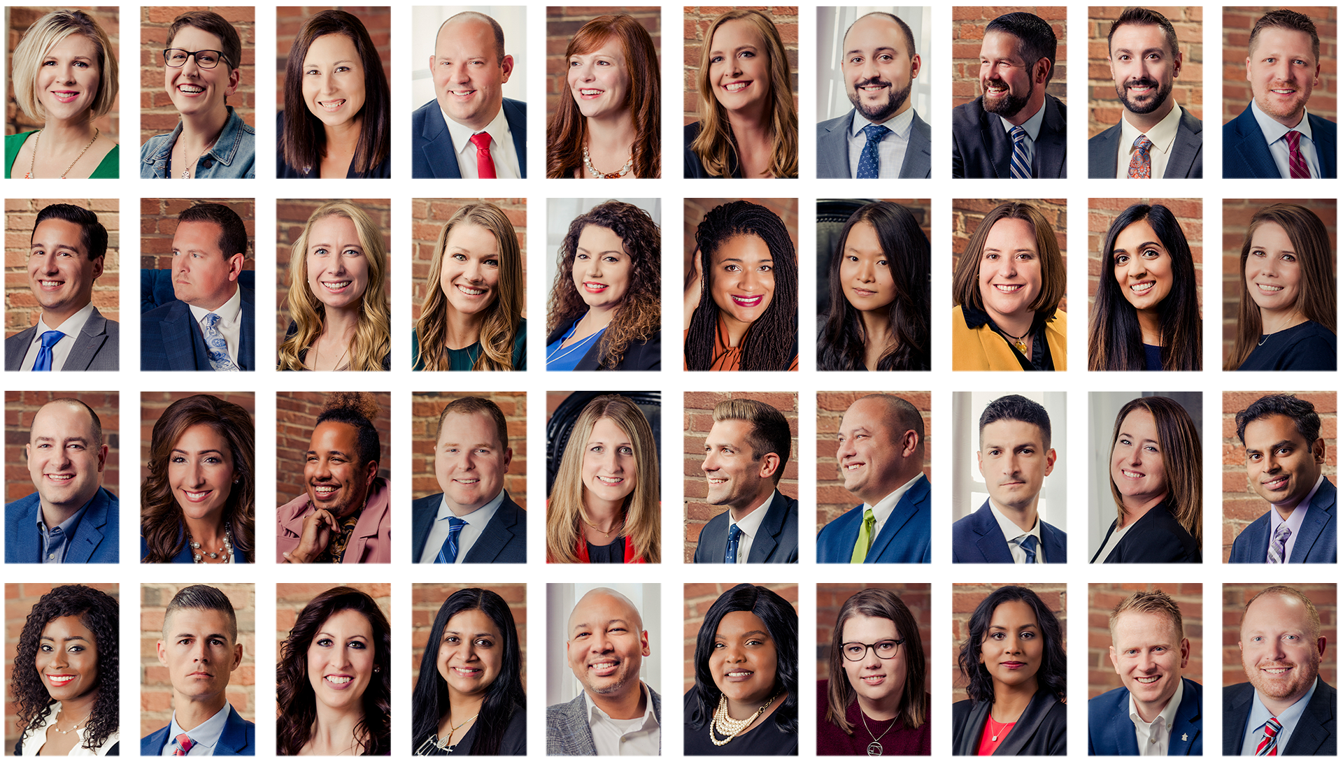 The 2020 40 Leaders Under Forty class photo