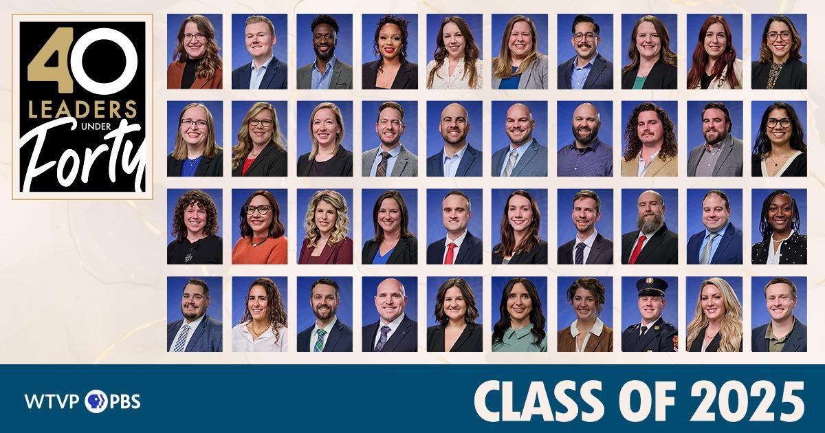 40 Leaders Under Forty 2025 Class Photo
