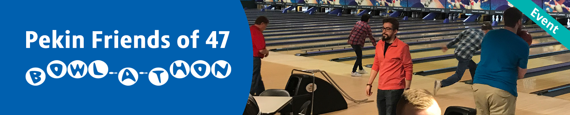 Pekin Friends of 47 Bowl-A-Thon Header