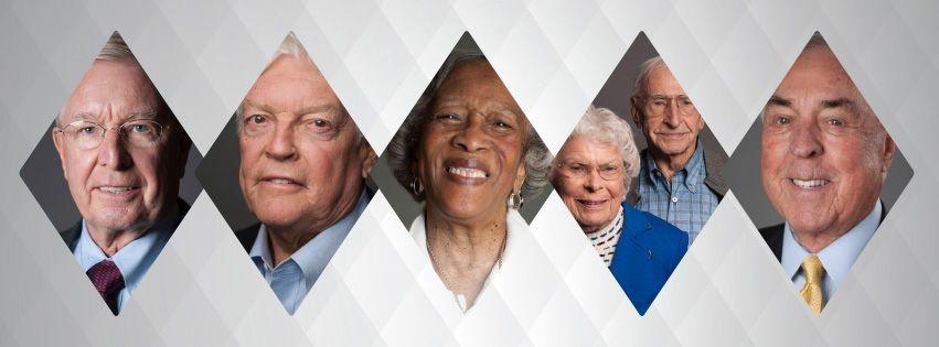 A photo collage with the 2014 Local Legends.