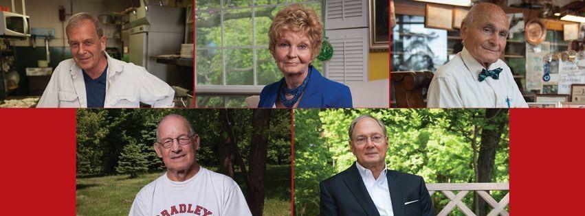A photo collage with the 2018 Local Legends.