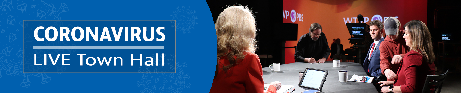 Coronavirus Live Town Hall Header