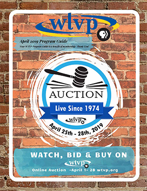 February 2019 Program Guide Cover - WTVP Auction!