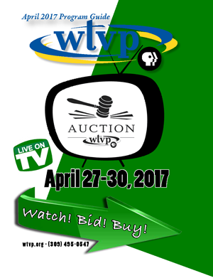 April 2017 Program Guide Cover - Auction!