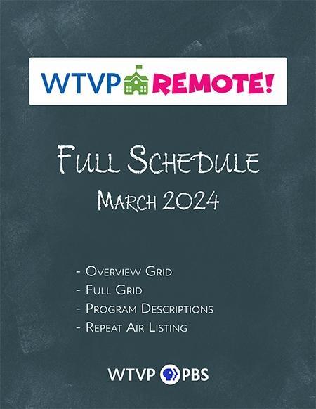 WTVP Remote Schedule - March 2024