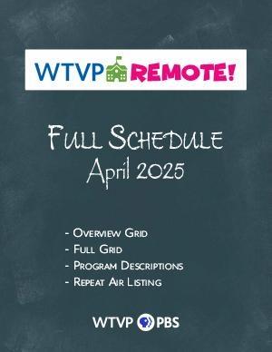 WTVP Remote Schedule - April 2025