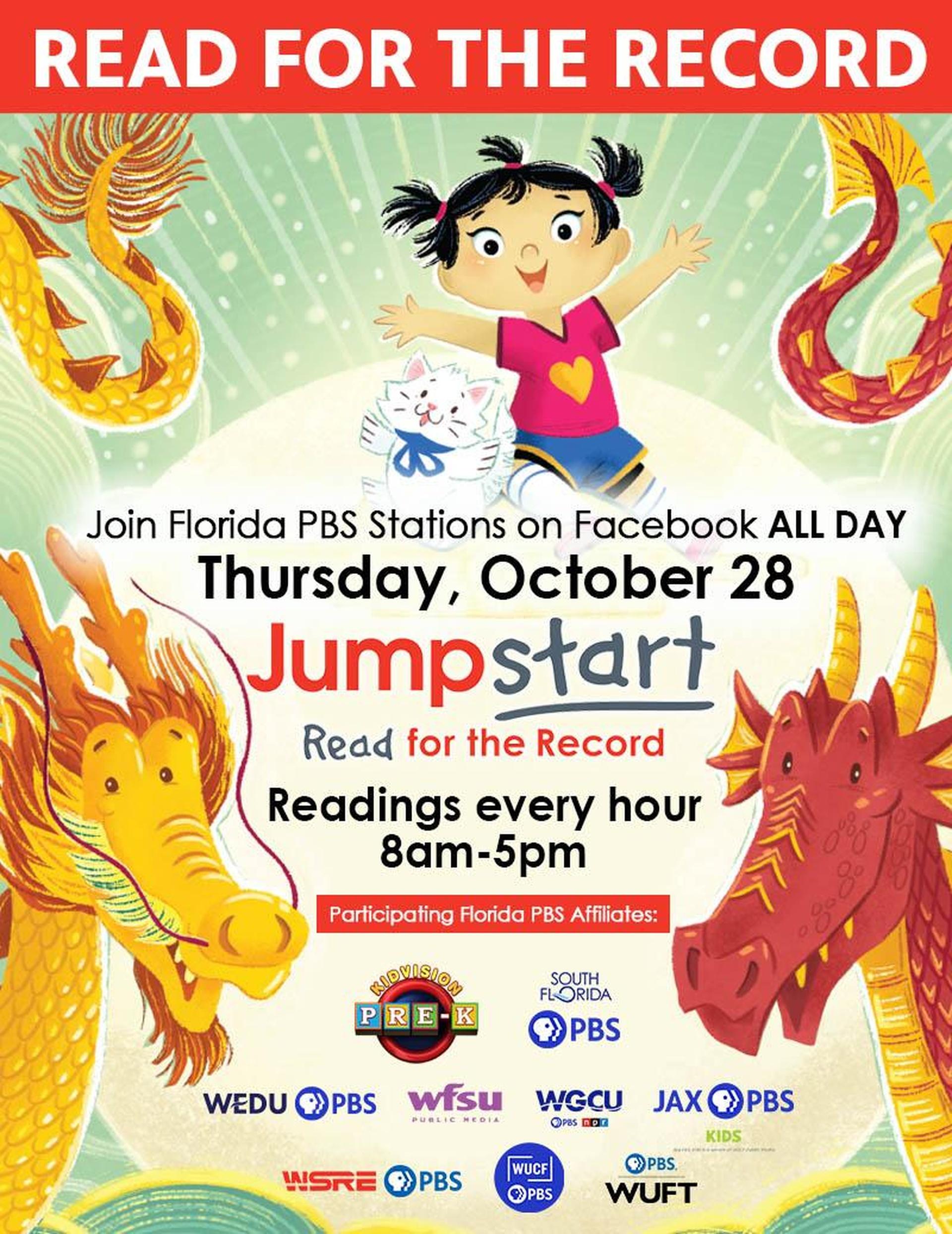 WUCF to Join Florida PBS Stations for Read for the Record