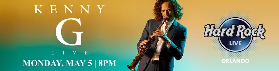 Kenny G Comes to Hard Rock Live in May