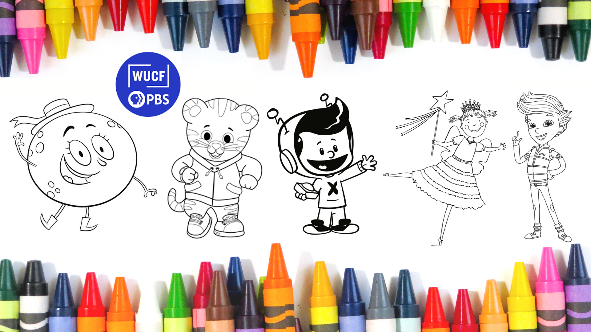 pbskids coloring pages