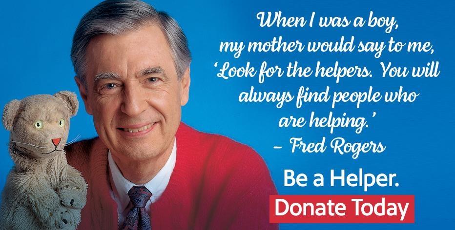 Be a helper, donate today