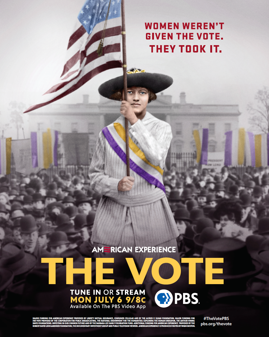 American Experience The Vote poster