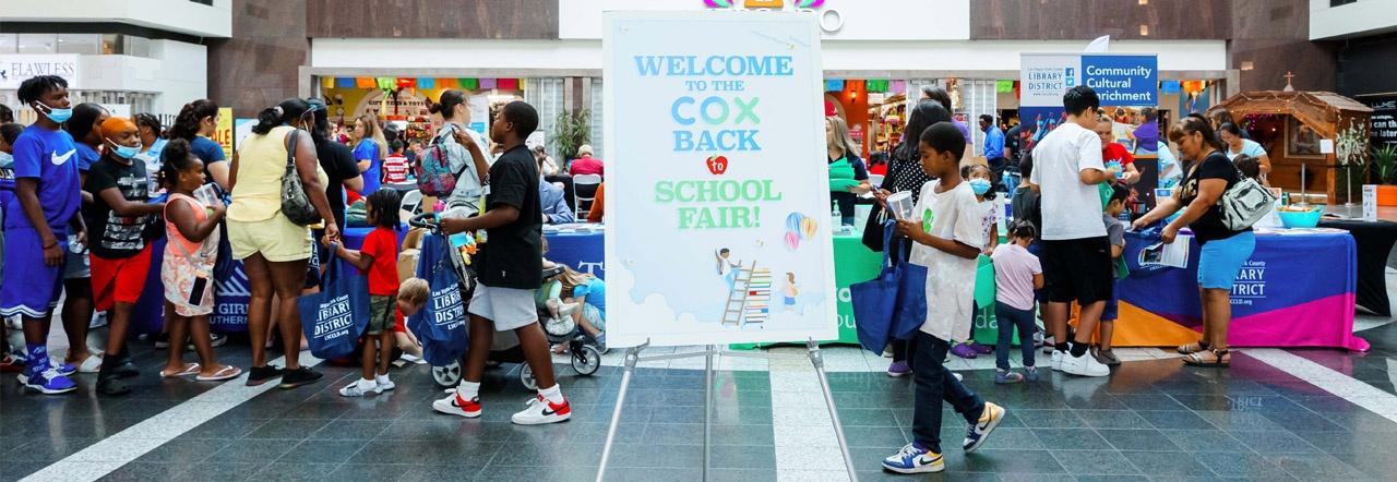 Welcome to the Cox Back to School Fair!